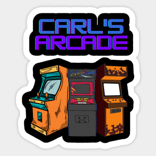 Carl's Arcade Sticker